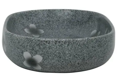 Lavoar de blat, albastru, 59x40x14 cm, ceramică, oval - 5/5