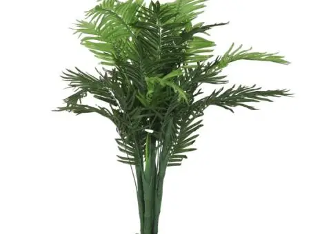 Palmier artificial 28 frunze 120 cm verde - 2/5