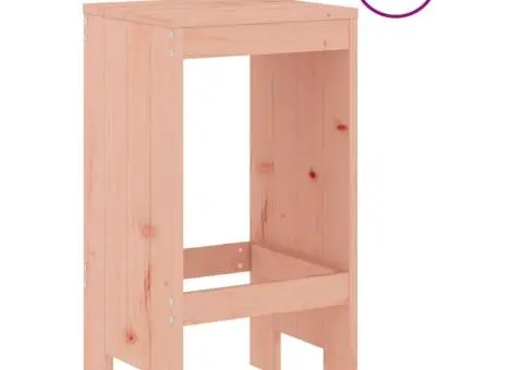 Set bar de grădină, 7 piese, lemn masiv douglas - 3/5