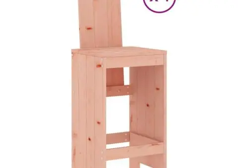 Set bar de grădină, 5 piese, lemn masiv douglas - 3/5