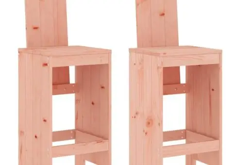 Set bar de grădină, 3 piese, lemn masiv douglas - 3/5