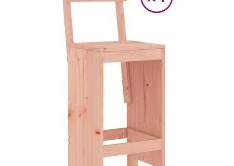 Set bar de grădină, 5 piese, lemn masiv douglas - 3/5