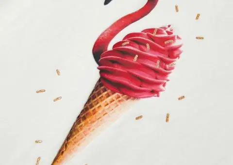 Tricou pentru copii, ecru, 128 - 4/5